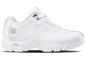 White Silver Silver Men's K-Swiss St329 Cmf Lifestyle Shoes | YFGPUEM-03